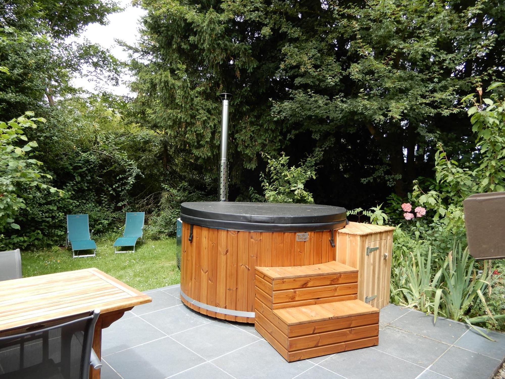 Le Cottage Exotique Du Lutin Many & Son Bain Nordique Saint-Christophe-Sur-Conde エクステリア 写真