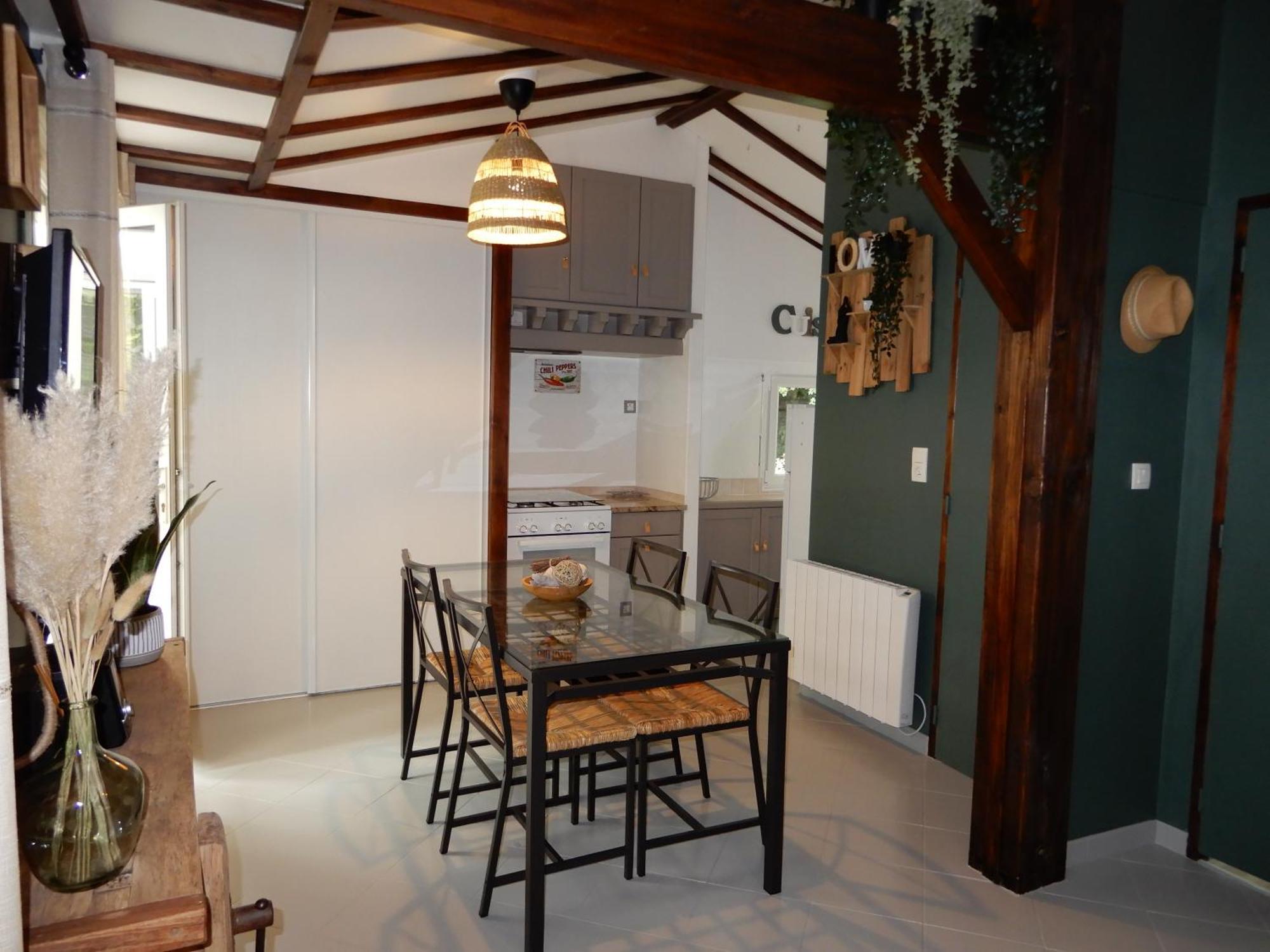 Le Cottage Exotique Du Lutin Many & Son Bain Nordique Saint-Christophe-Sur-Conde エクステリア 写真